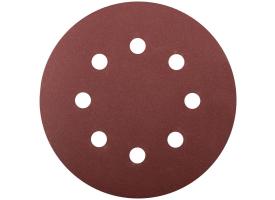 Диск шлифовальный самозакрепляющийся с отверстиями , Р150